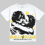 Tour Yellow 4s DopeSkill Oversize Print T-Shirt Real Lover Club Graphic