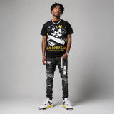 Tour Yellow 4s DopeSkill Oversize Print T-Shirt Real Lover Club Graphic