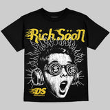 Tour Yellow 4s DopeSkill Oversize Print T-Shirt Rich Soon Graphic