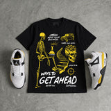Tour Yellow 4s DopeSkill T-Shirt Ways To Get Ahead Graphic