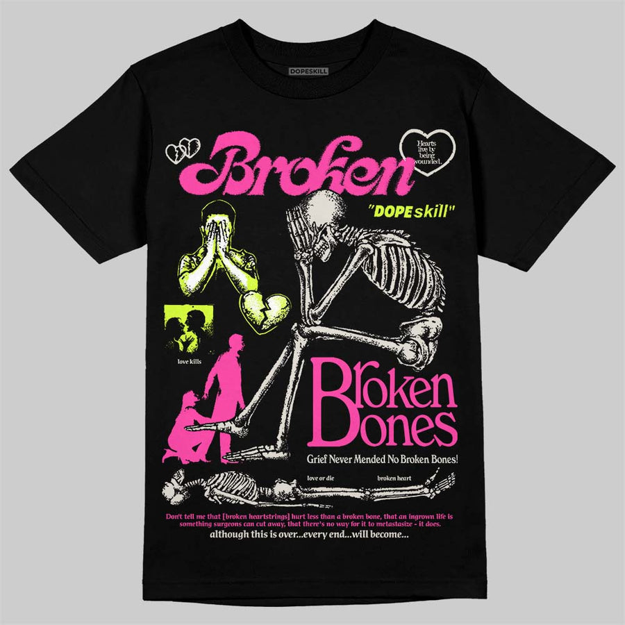 Tennis Day 7s DopeSkill T-Shirt Broken Bones Graphic