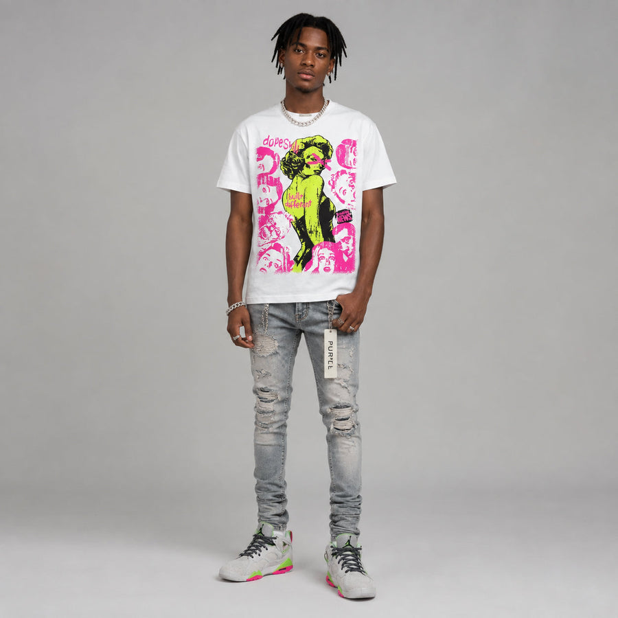 Tennis Day 7s DopeSkill T-Shirt Built Different Graphic