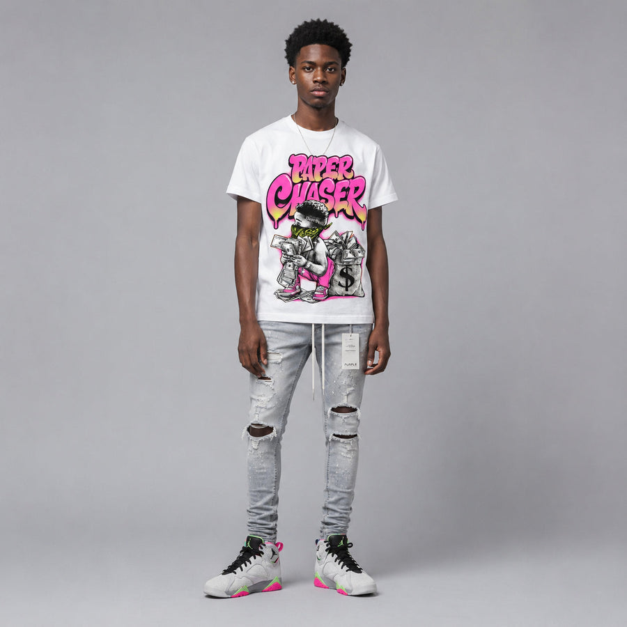 Tennis Day 7s DopeSkill T-Shirt Paper Chaser Boy Graphic
