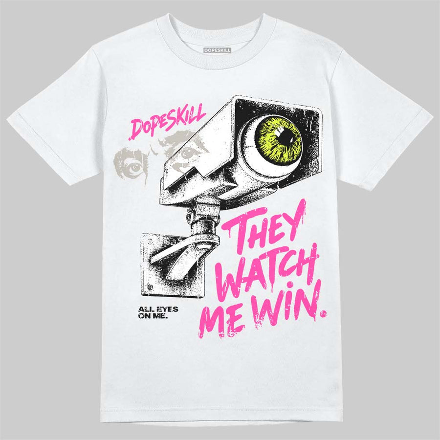 Tennis Day 7s DopeSkill T-Shirt They Watch Me Win Graphic
