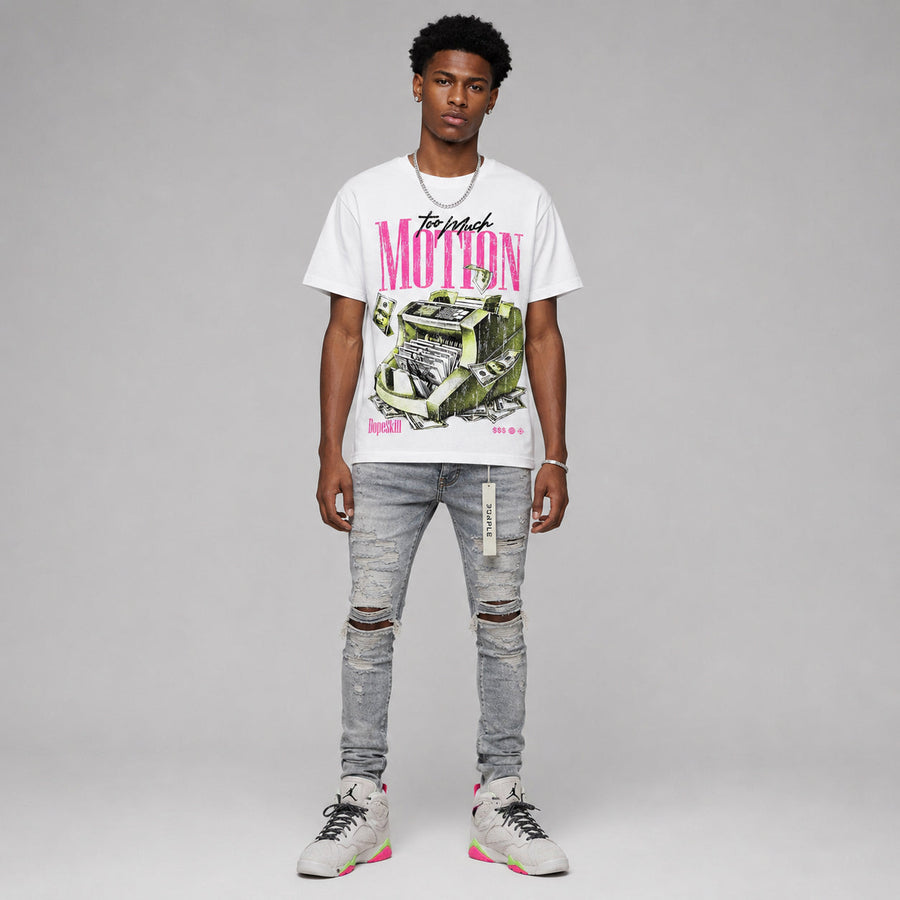 Tennis Day 7s DopeSkill T-Shirt Too Much Motion Graphic