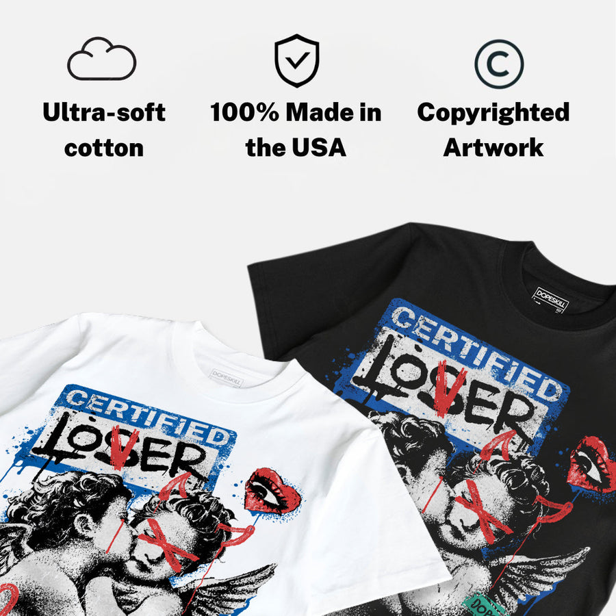 Chalk 3s DopeSkill T-Shirt Certified Lover Graphic