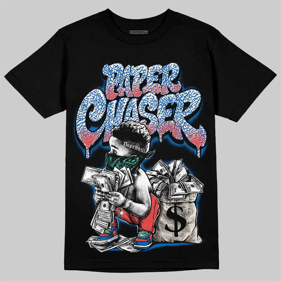 Chalk 3s DopeSkill T-Shirt Paper Chaser Boy Graphic