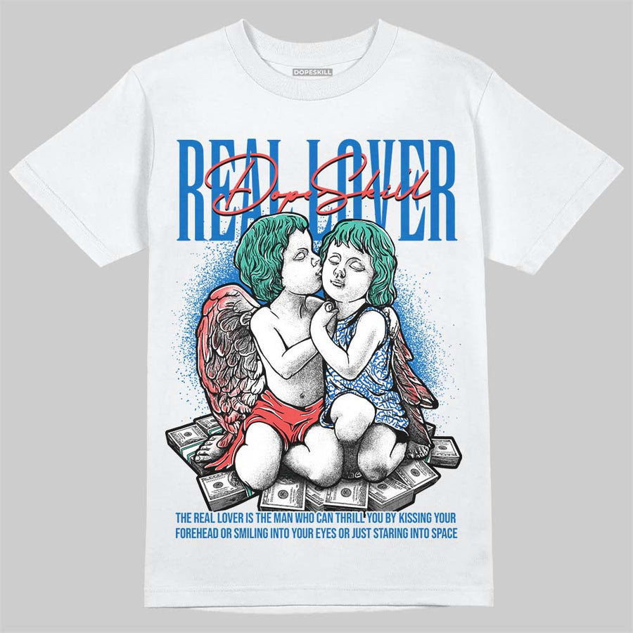Chalk 3s DopeSkill T-Shirt Real Lover Graphic
