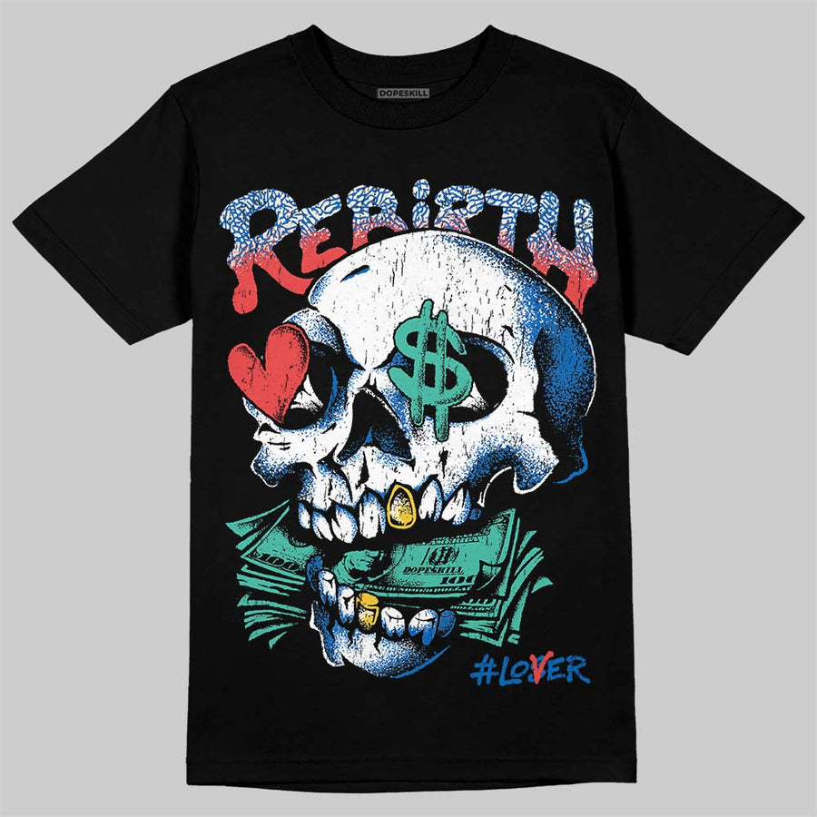 Chalk 3s DopeSkill T-Shirt Rebirth Graphic