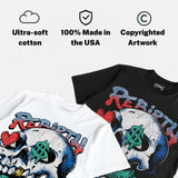 Chalk 3s DopeSkill T-Shirt Rebirth Graphic