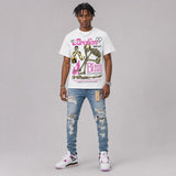 Comic 4s DopeSkill T-Shirt Broken Bones Graphic