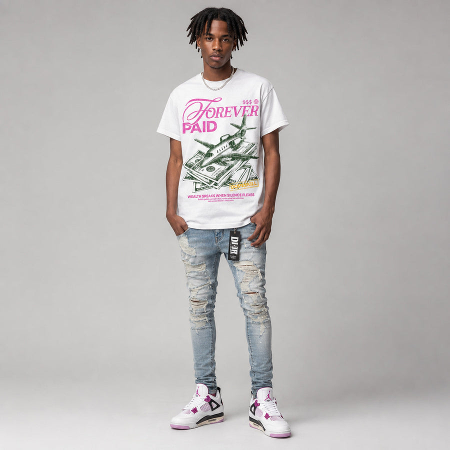 Comic 4s DopeSkill T-Shirt Forever Paid Graphic