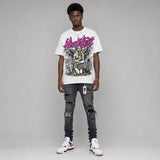 Comic 4s DopeSkill Oversize Print T-Shirt Heartless Graphic