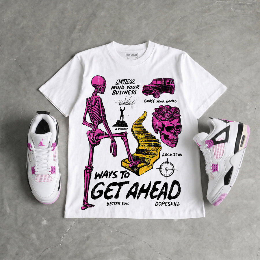 Comic 4s DopeSkill T-Shirt Ways To Get Ahead Graphic