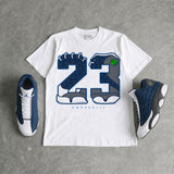 Flint 13s DopeSkill T-Shirt 23 with 13s Pattern Graphic
