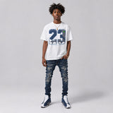 Flint 13s DopeSkill T-Shirt 23 with 13s Pattern Graphic