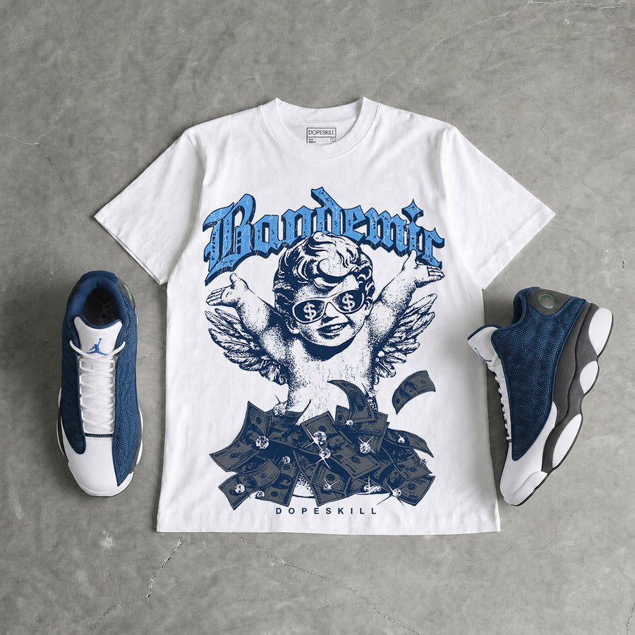 Flint 13s DopeSkill T-Shirt Bandemic Graphic