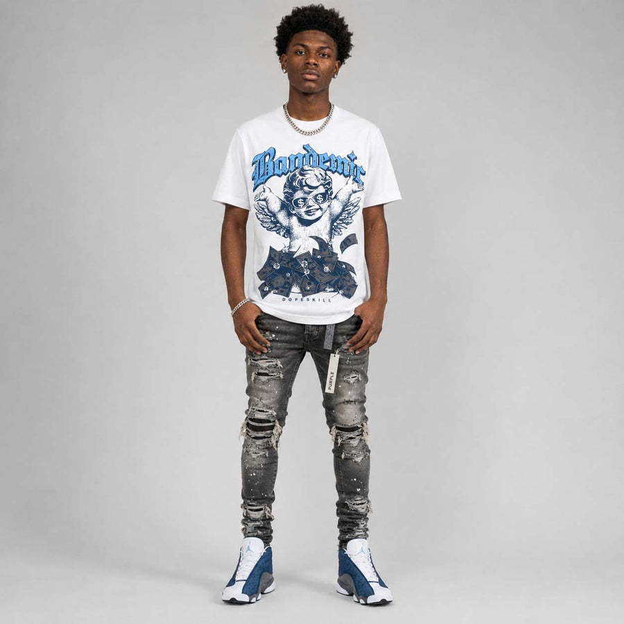 Flint 13s DopeSkill T-Shirt Bandemic Graphic