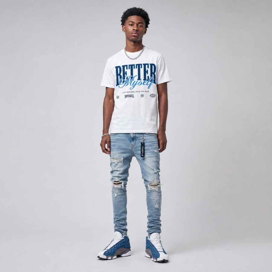 Flint 13s DopeSkill T-Shirt Better Myself Graphic