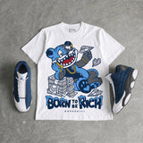 Flint 13s DopeSkill T-Shirt Born To Be Rich Graphic