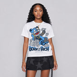 Flint 13s DopeSkill T-Shirt Born To Be Rich Graphic