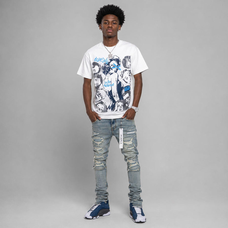 Flint 13s DopeSkill T-Shirt Built Different Graphic