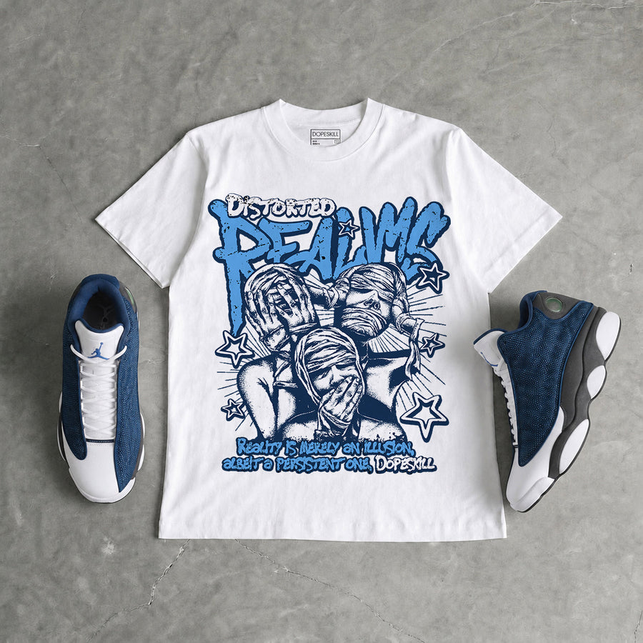 Flint 13s DopeSkill T-Shirt Distorted Realms Graphic