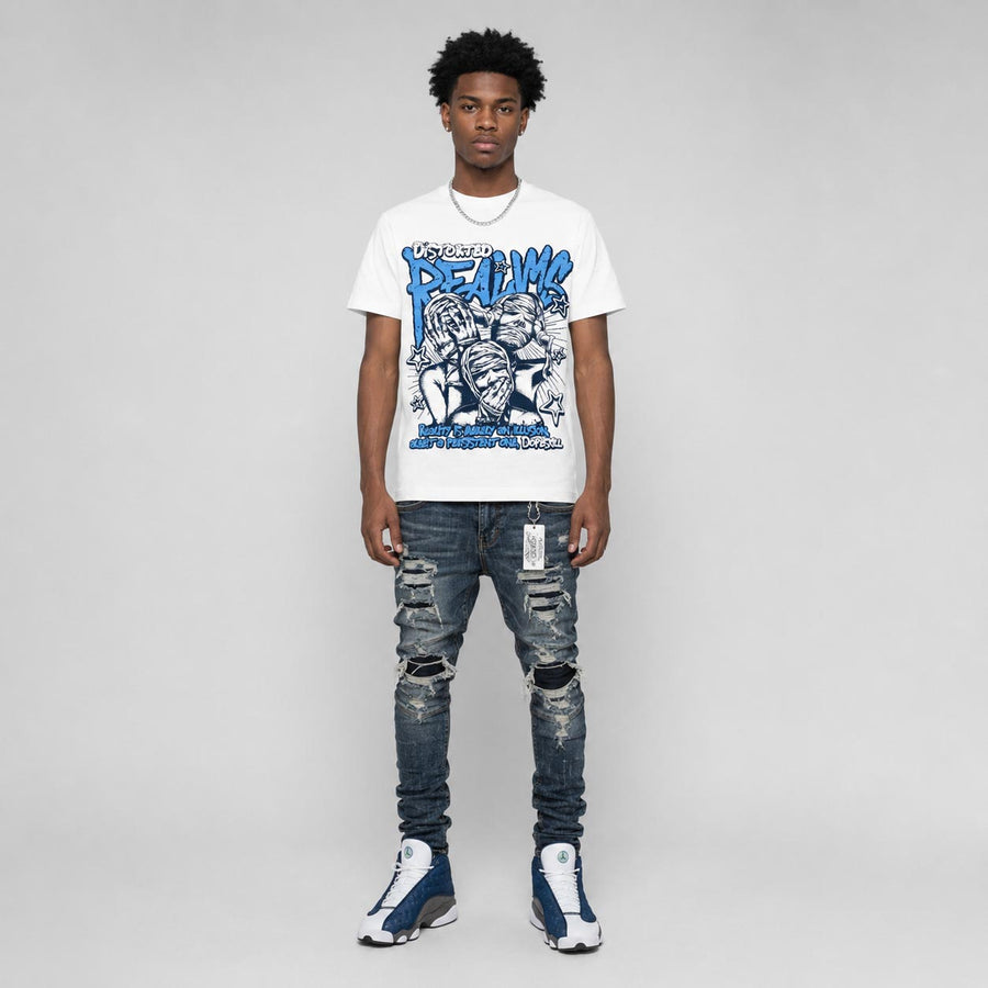 Flint 13s DopeSkill T-Shirt Distorted Realms Graphic