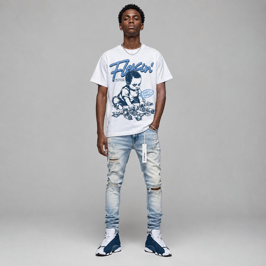 Flint 13s DopeSkill T-Shirt Flexin' Graphic