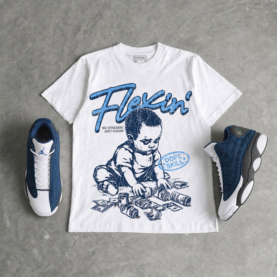 Flint 13s DopeSkill T-Shirt Flexin' Graphic