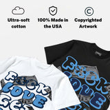 Flint 13s DopeSkill T-Shirt F#ck Love Get Money Graphic