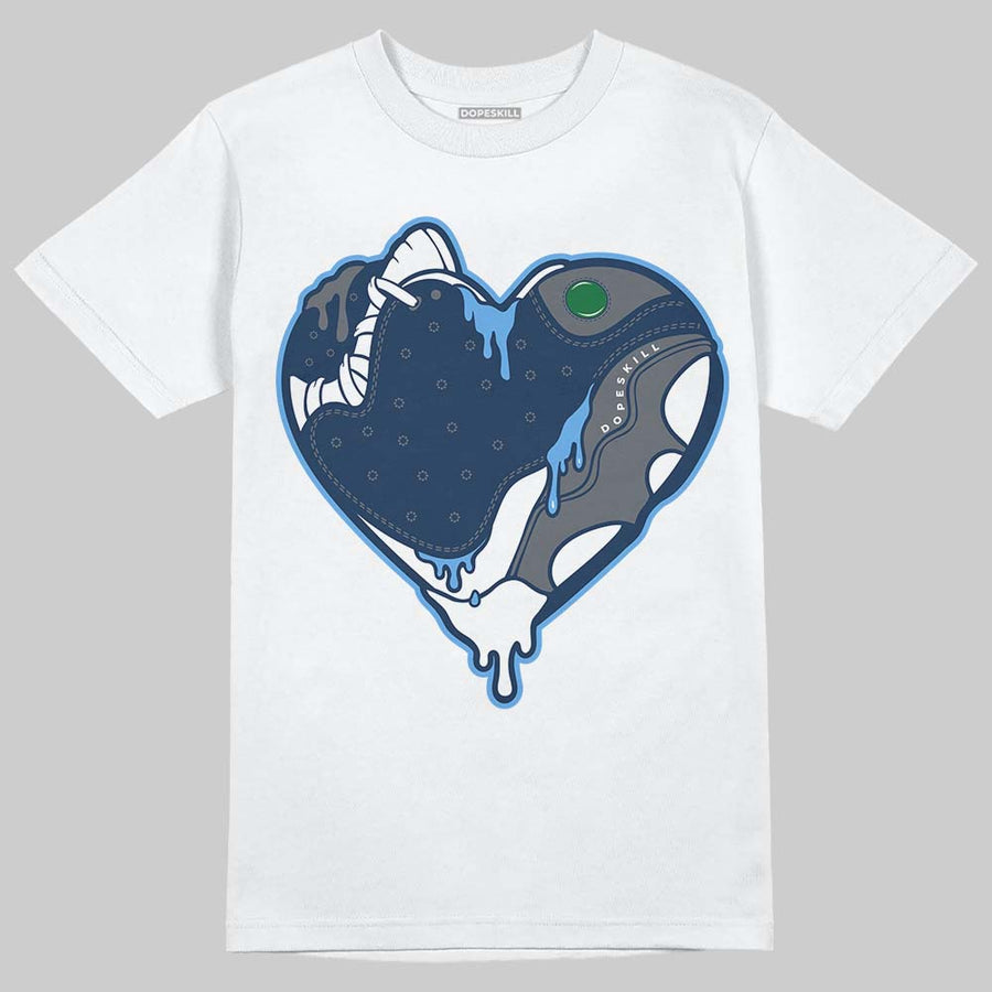 Flint 13s DopeSkill T-Shirt Heart Jordan 13 Graphic
