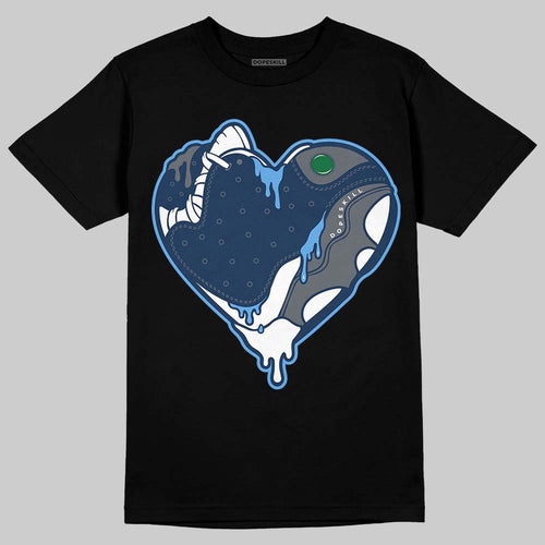 Flint 13s DopeSkill T-Shirt Heart Jordan 13 Graphic