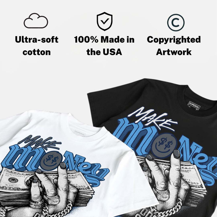 Flint 13s DopeSkill T-Shirt Make Money Not Friends Graphic