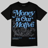 Flint 13s DopeSkill T-Shirt Money Is Our Motive Typo Graphic