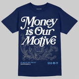 Flint 13s DopeSkill T-Shirt Money Is Our Motive Typo Graphic