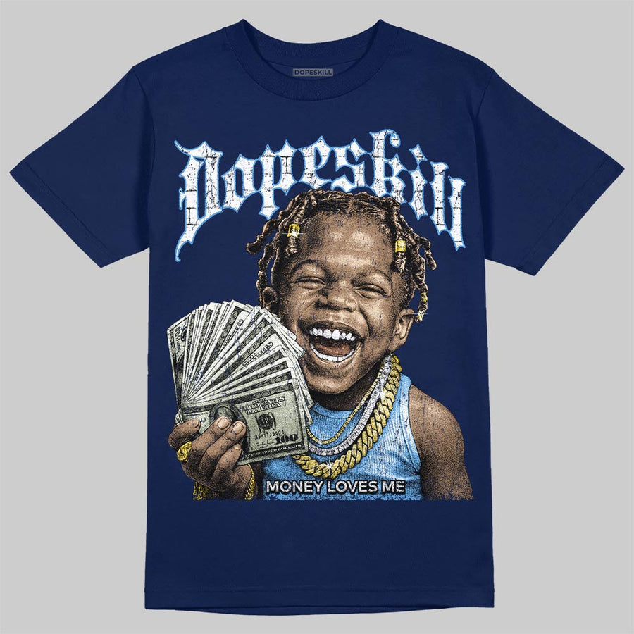 Flint 13s DopeSkill T-Shirt Money Loves Me Graphic