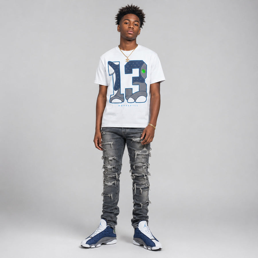 Flint 13s DopeSkill T-Shirt No.13 Graphic