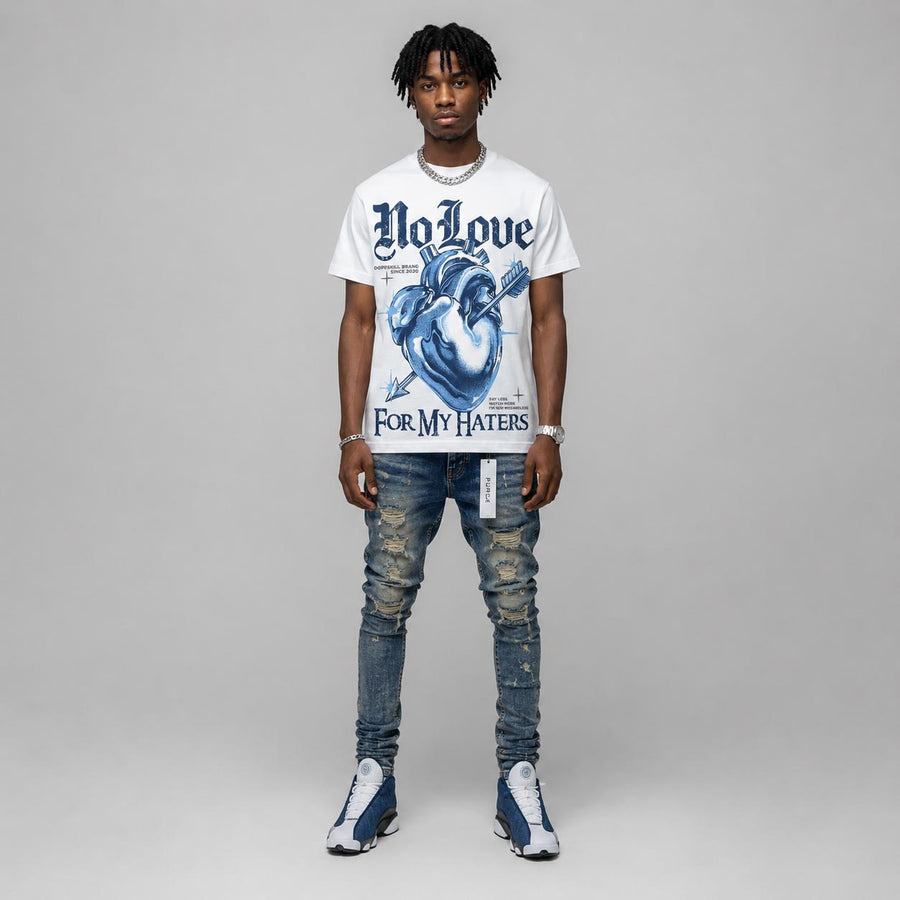Flint 13s DopeSkill T-Shirt No Love For My Haters Graphic