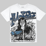 Flint 13s DopeSkill Oversize Print T-Shirt No Money No Lust Graphic