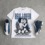 Flint 13s DopeSkill T-Shirt Real Lover Graphic