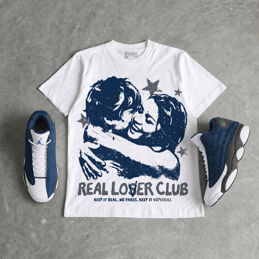 Flint 13s DopeSkill T-Shirt Real Lover Club Graphic