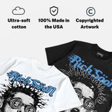 Flint 13s DopeSkill Oversize Print T-Shirt Rich Soon Graphic