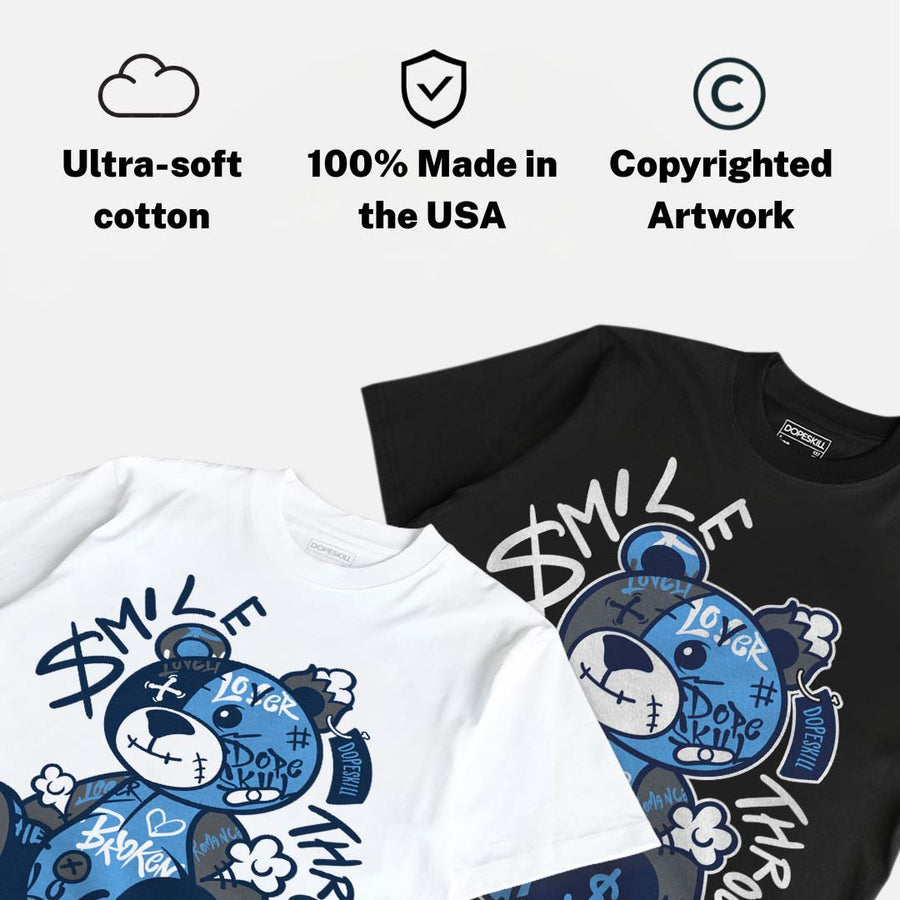 Flint 13s DopeSkill T-Shirt Smile Through The Pain Graphic