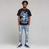 Flint 13s DopeSkill T-Shirt Smile Through The Pain Graphic
