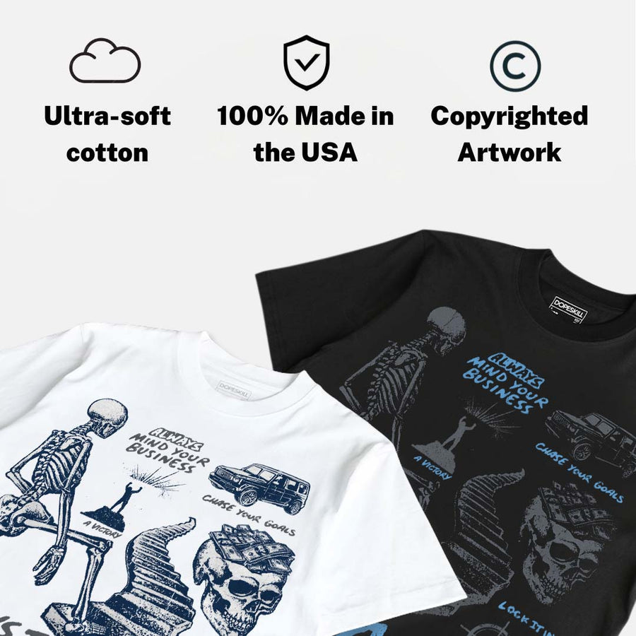 Flint 13s DopeSkill T-Shirt Ways To Get Ahead Graphic