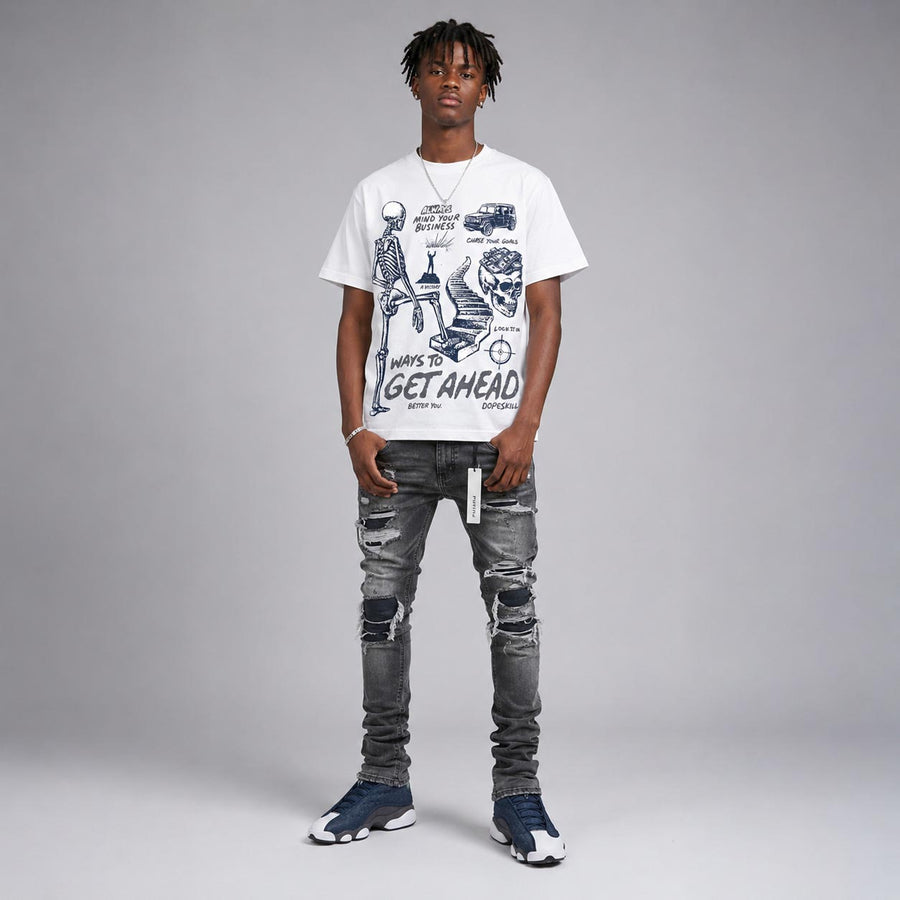 Flint 13s DopeSkill T-Shirt Ways To Get Ahead Graphic