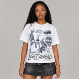 Flint 13s DopeSkill T-Shirt Ways To Get Ahead Graphic