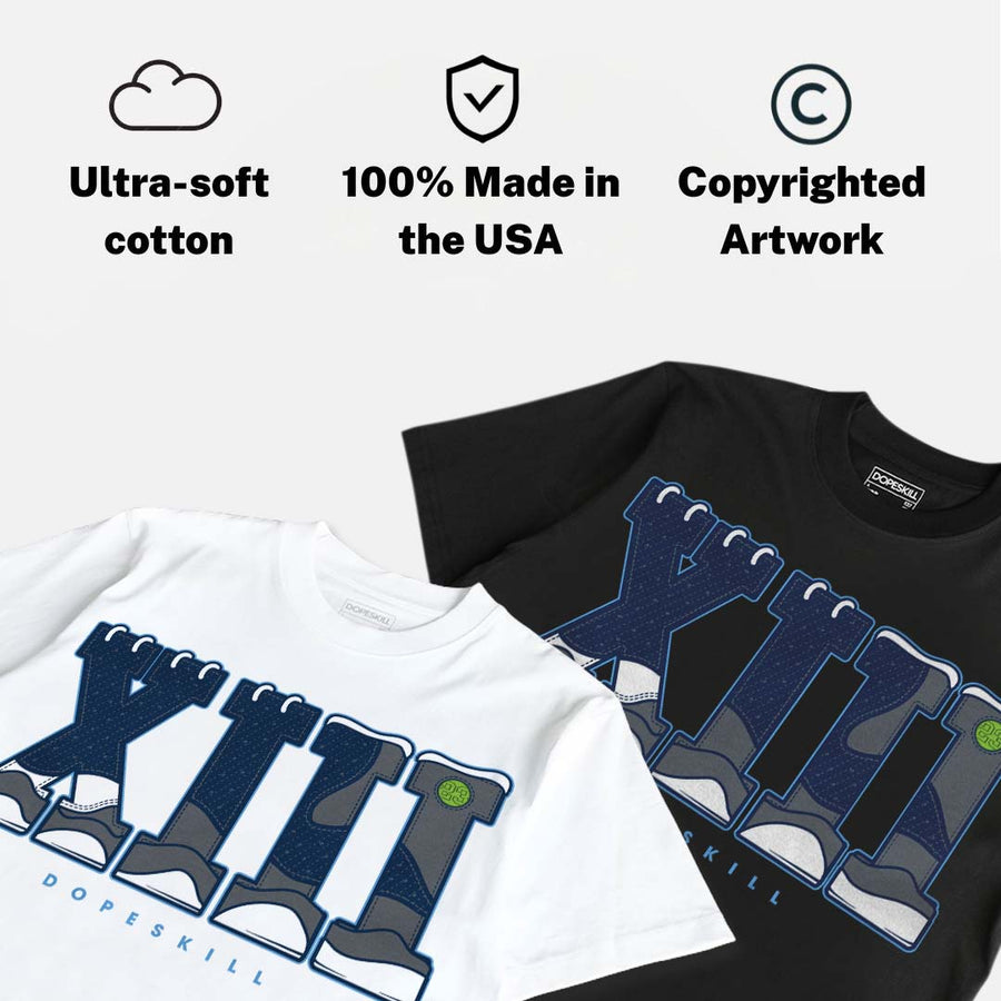 Flint 13s DopeSkill T-Shirt XIII Jordan 13 Graphic