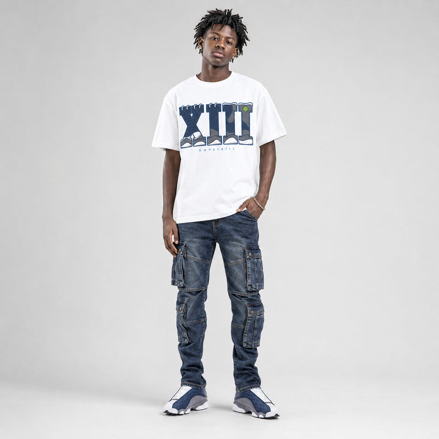 Flint 13s DopeSkill T-Shirt XIII Jordan 13 Graphic